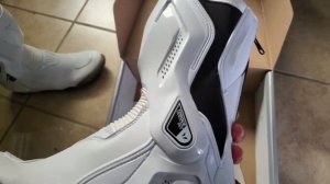 Discontinued White Dainese Torque 3 Out Boots Unboxing