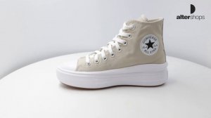 Converse CHUCK TAYLOR MOVE HI Εκρού A04365C