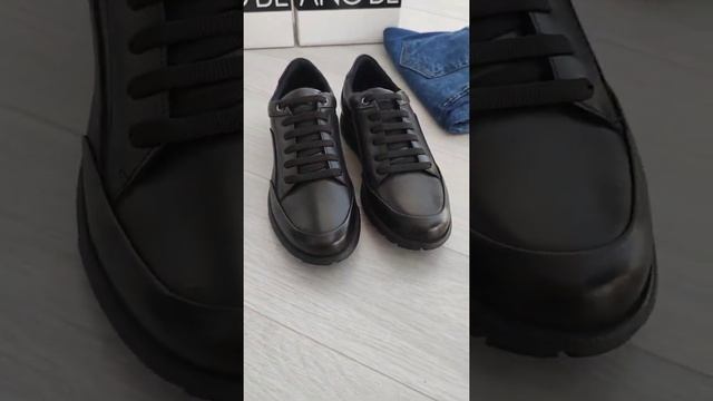 ⚡️ Мужские кроссовки Luciano Bellini 523 Black | ⚡️ Чоловічі кросівки Luciano Bellini 523 Black