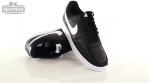 PÁNSKÁ OBUV NIKE MEN COURT VISION LO BLACK/WHITE/PHOTON DUST