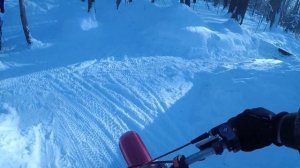 Зимняя тренировка по эндуро