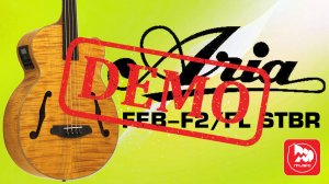 Электроакустический бас ARIA FEB-F2/FL - демонстрация звучания