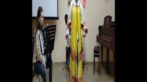 Трофименко Маргарита-"Я по лугу гуляла" музыка  и слова народные