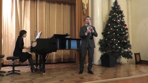 Ф.Шуберт "Пчелка" Исп.Василий Бецис (кларнет),конц.Ольга Жиляева