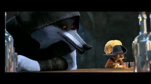 Встреча кота в сапогах и смерти.