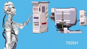 Серводвигатель для швейной машины KINEDYNE HM-750SH, редуктор не нужен.