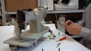 Регулятор натяжения верхней нити швейной машины Чайка с цифровой шкалой