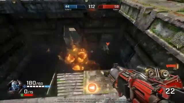 Quake Champions Scalebearer Live Stream of Choo-Choo Fragging CBT 6.5 смотреть онлайн