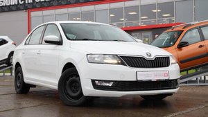 Skoda Rapid белый