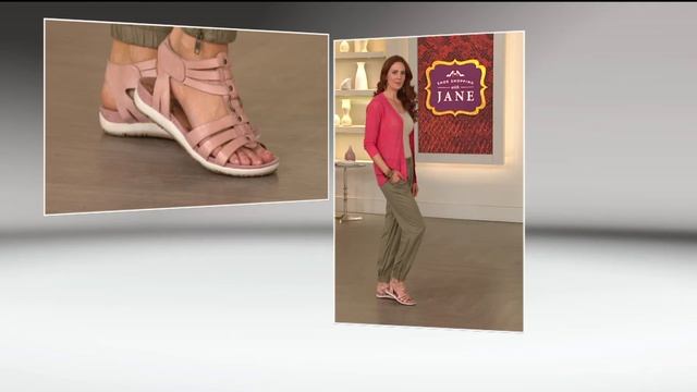 BareTraps Leather Sandals - Reeta with Jane Treacy смотреть онлайн