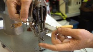 Хитрый дефект регулятора натяжения нити