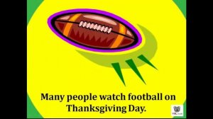 Thanksgiving Vocabulary Video