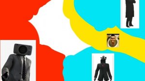 захват территории скибиди туалет 3