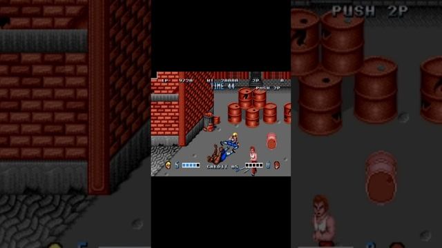 Босс 1 "Абоба" Double Dragon (Sega Mega Drive / Genesis)