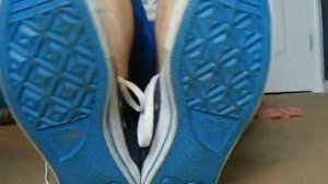 Taking off my Converse All Star Shoes Without  socks off