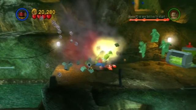 LEGO Batman: The Videogame 100% - A Poisonous Appointment 1-4 (All Minikits/Red Brick)