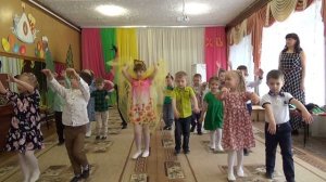 Танец "Весна-красна идет!", средняя группа №11