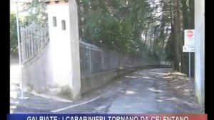 Galbiate, i carabinieri tornano da Celentano