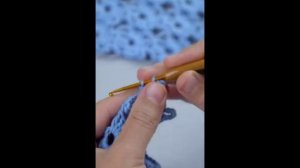 Красивый узор крючком