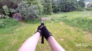 Стрельба из страйкбольного пистолета "Glock 18"!