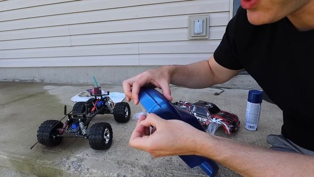 Painting Our New Traxxas RC Truck Body смотреть онлайн