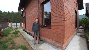 Остекление загородного дома панорамными окнами
