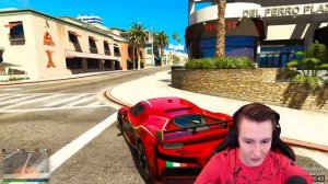 ТРОЛЛИНГ ЗАМЕНА МАШИНЫ В ГТА 5 ОНЛАЙН! МАШИНА БОМБА ПРАНК! (GTA 5 ONLINE)