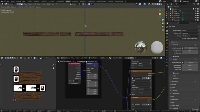 Lesson 13 - Techniques for Texturing Wood Beams in Blender