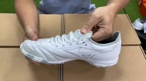 Mizuno Morelia Neo Sala Beta Japan TF - Trắng/bạc | Đôi giày thể hiện ĐẲNG CẤP