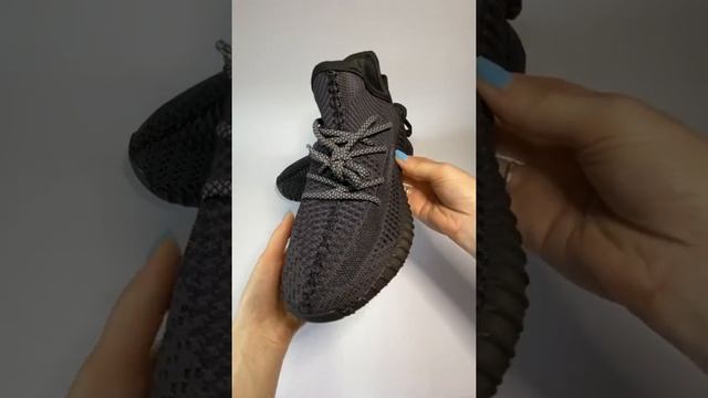 Кроссовки мужские Adidas Yeezy Boost 350 V2 Black (Non-Reflective) Адидас Изи Буст 350 Черные