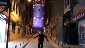 Чеченская Лезгинка С Красавицей В Стамбуле (Taksim) 2018 ALISHKA TERISHKA SERXAN