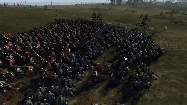 --- Total War Saga  Thrones of Britannia : Северяне VS Нормандцы ---
