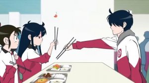 момент из аниме "В случае с братом медицина бессильна"