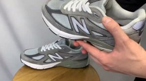 Обзор New Balance 990v4 Gray