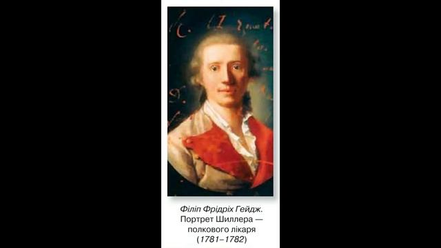 Зарубіжна література, 9-ий клас (О.О.Ісаєва, Ж.В.Клименко та ін.). Розділ 1. § 5. Ф.Шиллер
