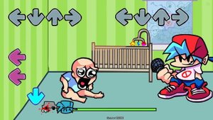 Friday Night Funkin' - VS Baby Blue Brother FULL WEEK + Cutscenes (FNF Mod/Hard) (BF's Baby Bro)