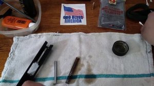 SIG SAUER P-250 SUBCOMPACT FIELD STRIP - CARE & MAINTENANCE