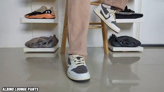 AIR JORDAN 1 LOW TRAVIS SCOTT REVERSE MOCHA | ON-FEET REVIEW WITH FIT PICS