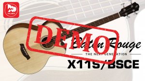 Электроакустический бас BATON ROUGE X11S/BSCE - демонстрация звучания