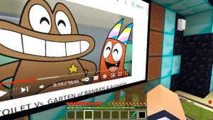 ЗЛОЙ СКИБИДИ ТУАЛЕТ НАПАЛ НА ГАРТЕН ОФ БАНБАН В МАЙНКРАФТ 100% ТРОЛЛИНГ МУЛЬТИК SKIBIDI TOILET ХАРДИ