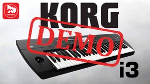 Музыкальная рабочая станция KORG i3 - демонстрация звучания