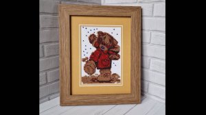 70.24 Готовая работа. Мишка Тедди. Русская сказка