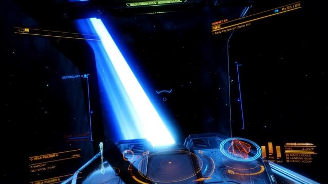Elite Dangerous - Visiting the Vela Pulsar