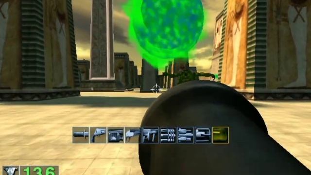 Serious Sam: The First Encounter - Прохождение #4 (ЛУКСОР, СВЯЩЕННЫЕ ДВОРЫ, ВЕЛИКАЯ ПИРАМИДА) смотреть онлайн