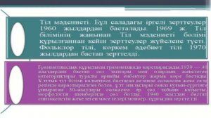 Канапина Б.Т. Қазіргі мектептердегі тіл білімі. Тіл білімі туралы жалпы түсінік