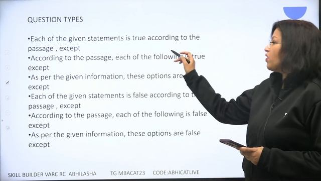 True and False Except Questions | MBA Skill Builder | VARC Ep-6 | MBA 2023 | CAT Exam
