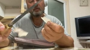 N 135 Рабочий нож, выкован из стали х12мф