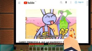 ДЖАКС ЖЕНИЛСЯ НА КОНФЕТНОЙ ПРИНЦЕССЕ В МАЙНКРАФТ 100% ТРОЛЛИНГ МУЛЬТИК DIGITAL CIRCUS