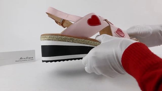 Meotina Women Wedge Sandals Lovely Aliexpress