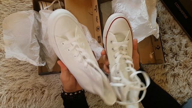 Converse "Chuck Taylor" All Star shoes Unboxing and incredible fake vs. original смотреть онлайн